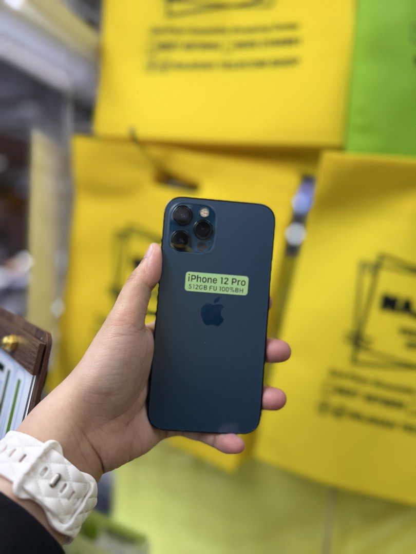 Iphone 12 Pro 512GB Openline no issues Pacific Blue (Category: iPhone 12 Series) located in San Juan City. Submitted by najihahtelecomshop2018 (Listing ID 1463482035, Image 1). Description: Legit Store | Original unit FOR SALE | TRADE / SWAP ▫️INSTALLMENT thru: 🔸Credit Card (straight / installment) 🔸Ggives / Gcredit + 6% interest 🔸Spay Later + 6% interest (RFS: Buy and Sell any kinds of Gadgets) Description: iPhone 12 Pro 512GB ( other GB are 