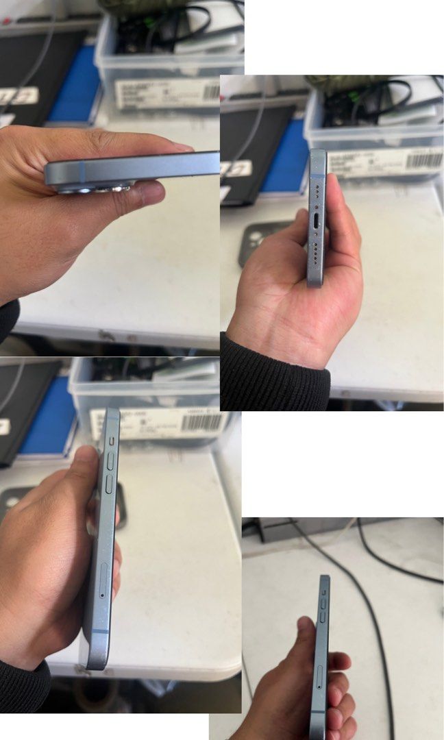 Iphone 14 128gb (Category: iPhone 14 Series) located in Baguio. Submitted by rogdj (Listing ID 1463527376, Image 1). Description: Iphone 14 128gb Fixed price wala na pong tawad. No other issues other than the super minimal paint chip around the camera not noticeable, all normal functions of the phone works, from the microphones, speakers, buttons, camera, flash, charging port, screen and etc. all are great. Battery is at 73 percent, no sim card r