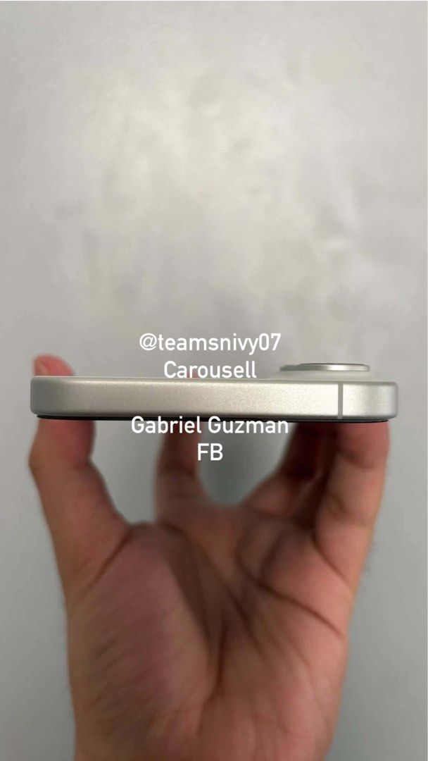 iPhone 16 Plus (Category: iPhone 16 Series) located in Makati City. Submitted by teamsnivy07 (Listing ID 1463452961, Image 3). Description: Helping a friend sell this item Model: iPhone 16 Plus Storage: 128GB Color: White Battery Health: 89% No issues No history of repairs Bought last February 25, 2025 RFS: Upgrade.