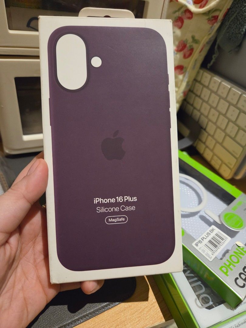 Iphone 16 Plus Cases (Category: Cases & Sleeves) located in Bulacan. Submitted by alexxxxb (Listing ID 1463496562, Image 2). Description: REPRICED. Please read everything below TAKE ALL IPHONE 16 PLUS CASES FOR ONLY 2300PHP Original Apple Case Miak Cases Bavin Cases Casetify Cases (i think not orig since from 🍊 app, but very sturdy and no damage) Nilkin tempered glass Camera Lens Protector *I have more cases from Shein and can give them as free 