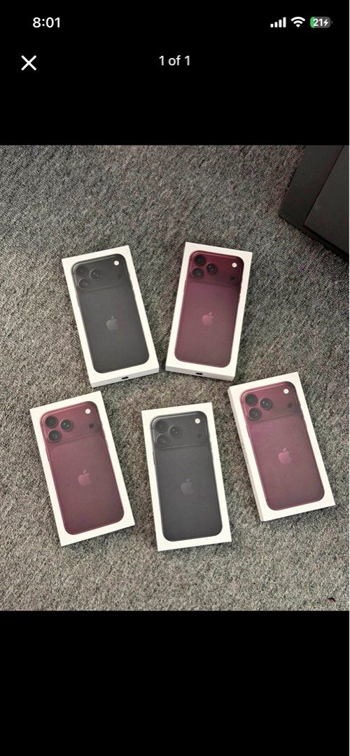 Iphone 18 Pro 256gb (Category: iPhone 18 Series) located in San Juan City. Submitted by amnycb (Listing ID 1463357200, Image 2). Description: Iphone 18 pro Brand new 256gb Single sim hongkong variant .