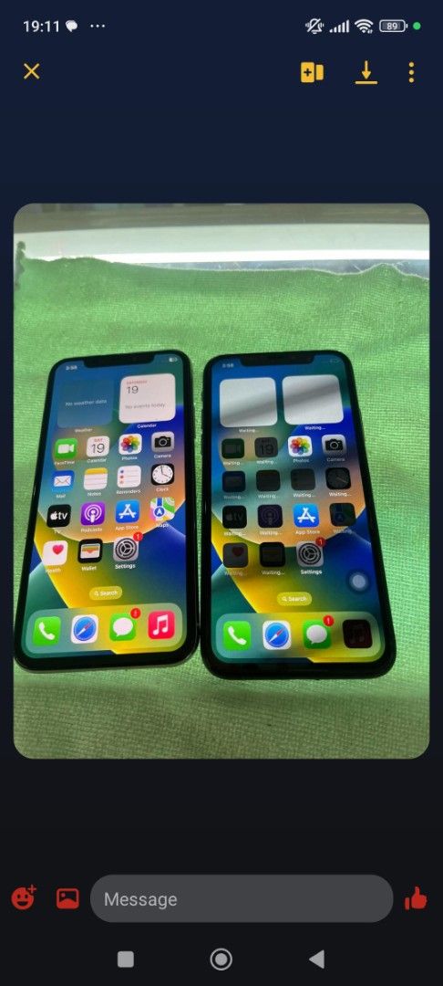 iPhone X (Category: iPhone X Series) located in Caloocan City. Submitted by fastwater_570940 (Listing ID 1463393454, Image 3). Description: iPhone X256 GB case charger freebies .
