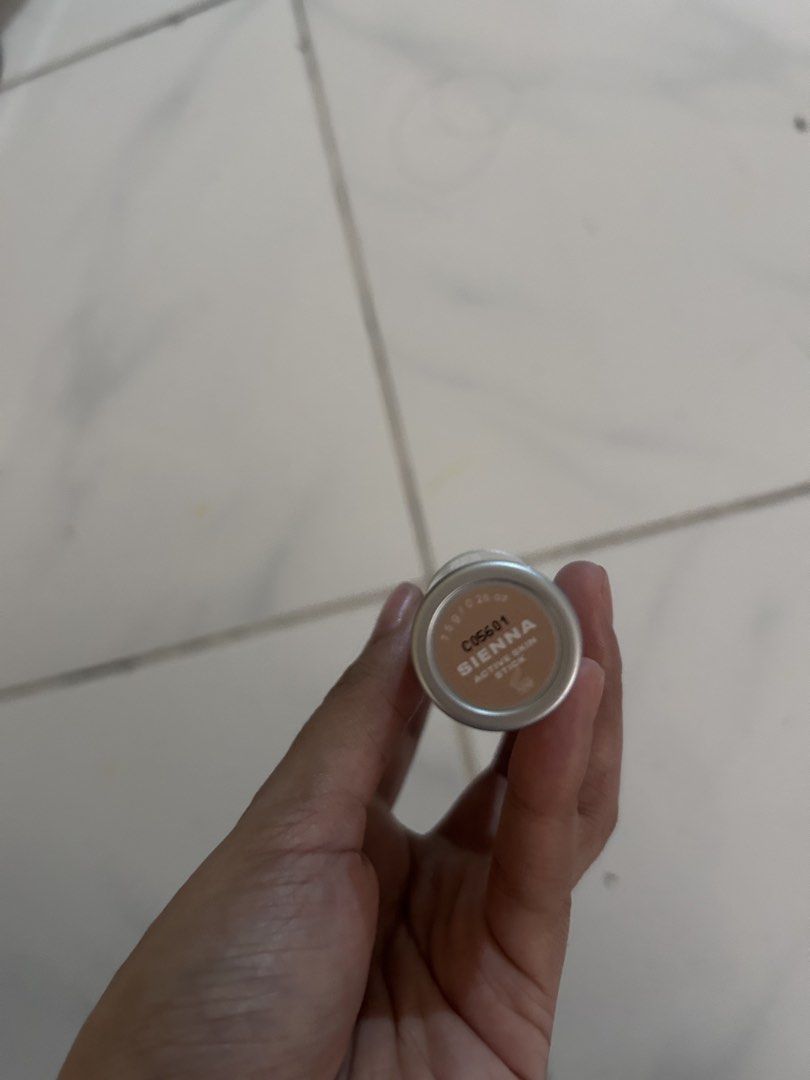ISSY Active Skin Stick Solid Complexion Tint - Sienna (Category: Makeup) located in Dasmarinas. Submitted by decireejoya (Listing ID 1463241516, Image 3). Description: Shade: Sienna (medium tan neutral warm) Brand: Issy (bought at SM Dasma) 🛍️ RFS - wrong shade, swiped once lang! 🛵 Can ship via J&T or Lalamove 📍 Location - Dasma, Cavite.