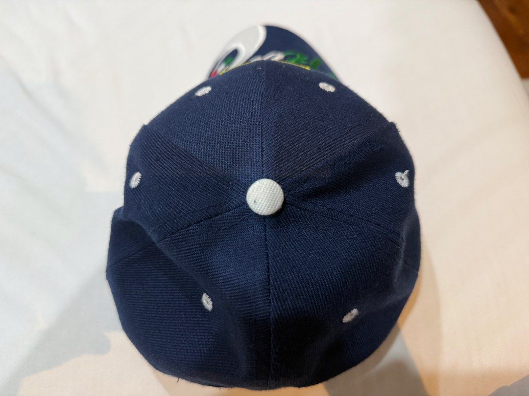 Italia Embroidered Baseball Cap – Navy Blue (Category: Caps & Hats) located in Cebu City. Submitted by mdp_decluttering (Listing ID 1463481203, Image 2). Description: Italia Embroidered Baseball Cap 🇮🇹 Navy blue Italy-themed cap featuring detailed embroidered designs inspired by the Italian flag. Details: • Italia shield embroidery on the front • Green, white & red Italian flag colors • “Italia” embroidered across the brim • White embroidered d