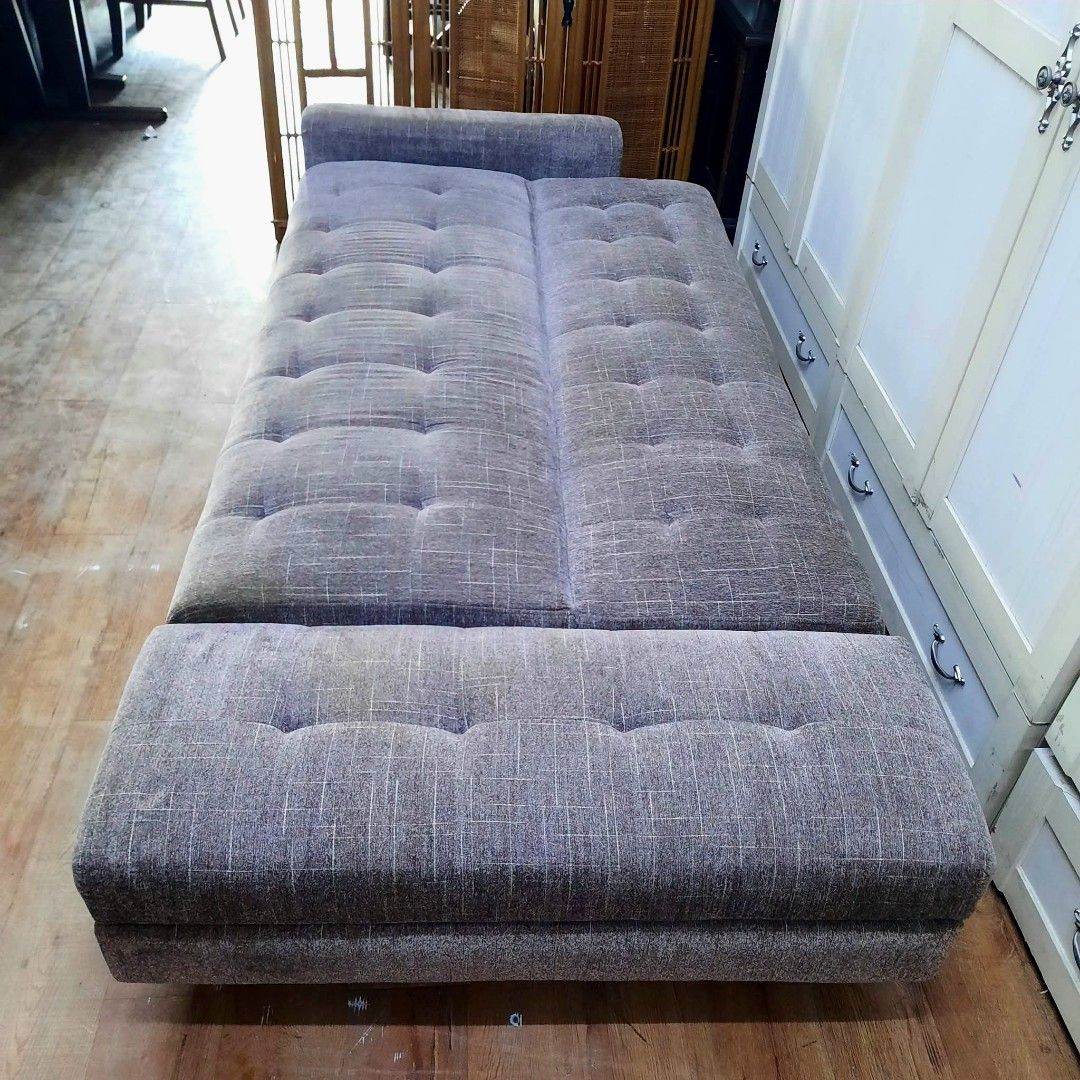 Japan Surplus reclining sofa bed w/ storage ottoman (Category: Sofas) located in Paranaque City. Submitted by eu.kr.jpsurplus (Listing ID 1463422677, Image 2). Description: 💳 𝐌𝐨𝐝𝐞 𝐨𝐟 𝐏𝐚𝐲𝐦𝐞𝐧𝐭 ✅ QR Ph Credit Card (Visa/MC) ️️✅️ QR Ph SP@yL@ter (Sh0pee) ✅️ GCash ✅ BDO Bank Transfer ✅ BPI Bank Transfer 📍 𝙋𝙖𝙮𝙢𝙚𝙣𝙩 𝙞𝙨 𝙢𝙖𝙙𝙚 𝙪𝙥𝙤𝙣 𝙥𝙞𝙘𝙠-𝙪𝙥 𝙛𝙧𝙤𝙢 𝙪𝙨..