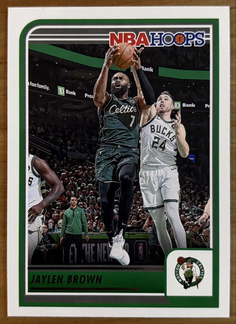 Jaylen Brown | NBA Cards ~ Hoops '23 - '24 (Category: Raw Singles) located in Makati City. Submitted by cardlab (Listing ID 1463434179, Image 1). Description: Items are 💯 authentic/original/legit. About The Card: • '23 - '24 NBA Hoops • Card No. 60 FOR: • Cards ₱99 and below with Card Sleeves • Cards ₱100 and up with Used Toploader • ₱10 for Bnew Tops Packaging (If Shipping): ✔️ Plastic cover ✔️ Cardboard ✔️ Bubble wrap NOTE: • Cards are raw • C