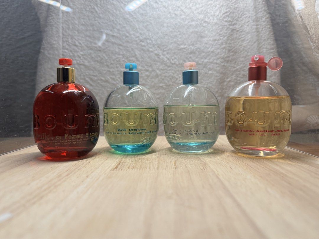 JEANNE ARTHES BOUM SAVON (Category: Fragrance & Deodorants) located in Pagsanjan. Submitted by lavishbyji22912 (Listing ID 1463429162, Image 3). Description: Pink- 80/100 :₱850 Blue-60/100ml-₱680 Blue-65/100ml All no box.