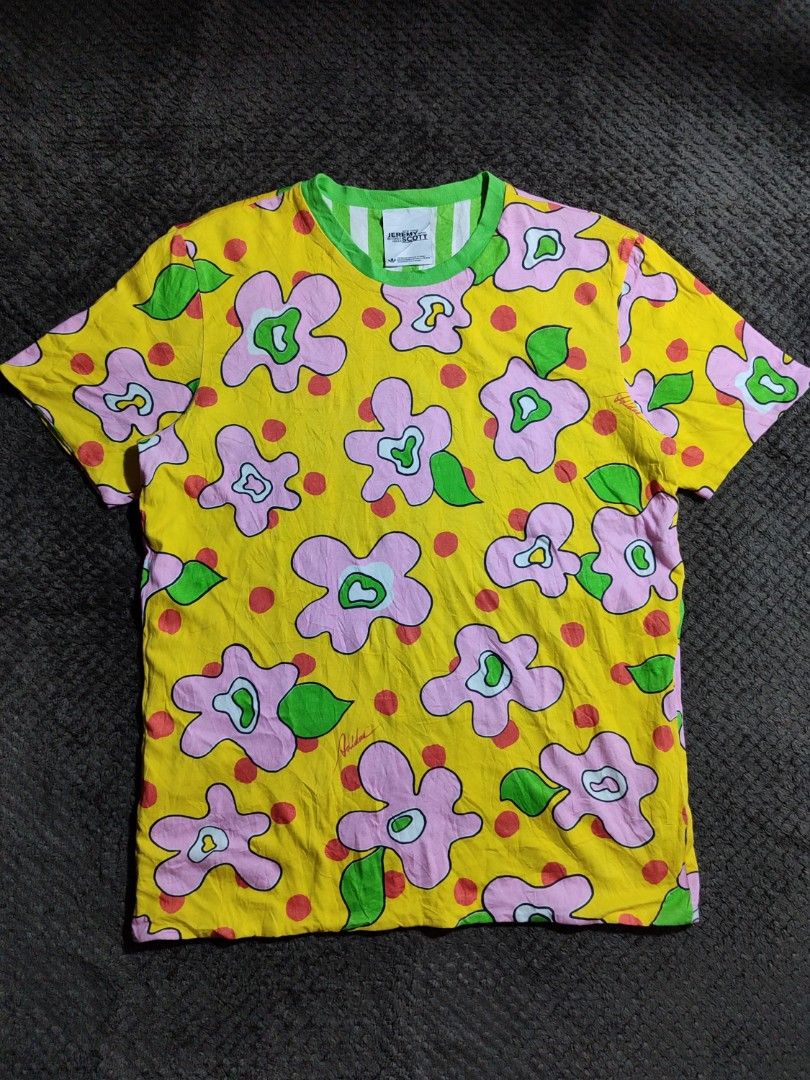 JEREMY SCOTT X ADIDAS (Category: Tshirts & Polo Shirts ) located in Pagadian. Submitted by hidden_gems. (Listing ID 1463422337, Image 1). Description: L 26 W 20 NO ISSUE CUT WASH TAG AUTHENTIC.