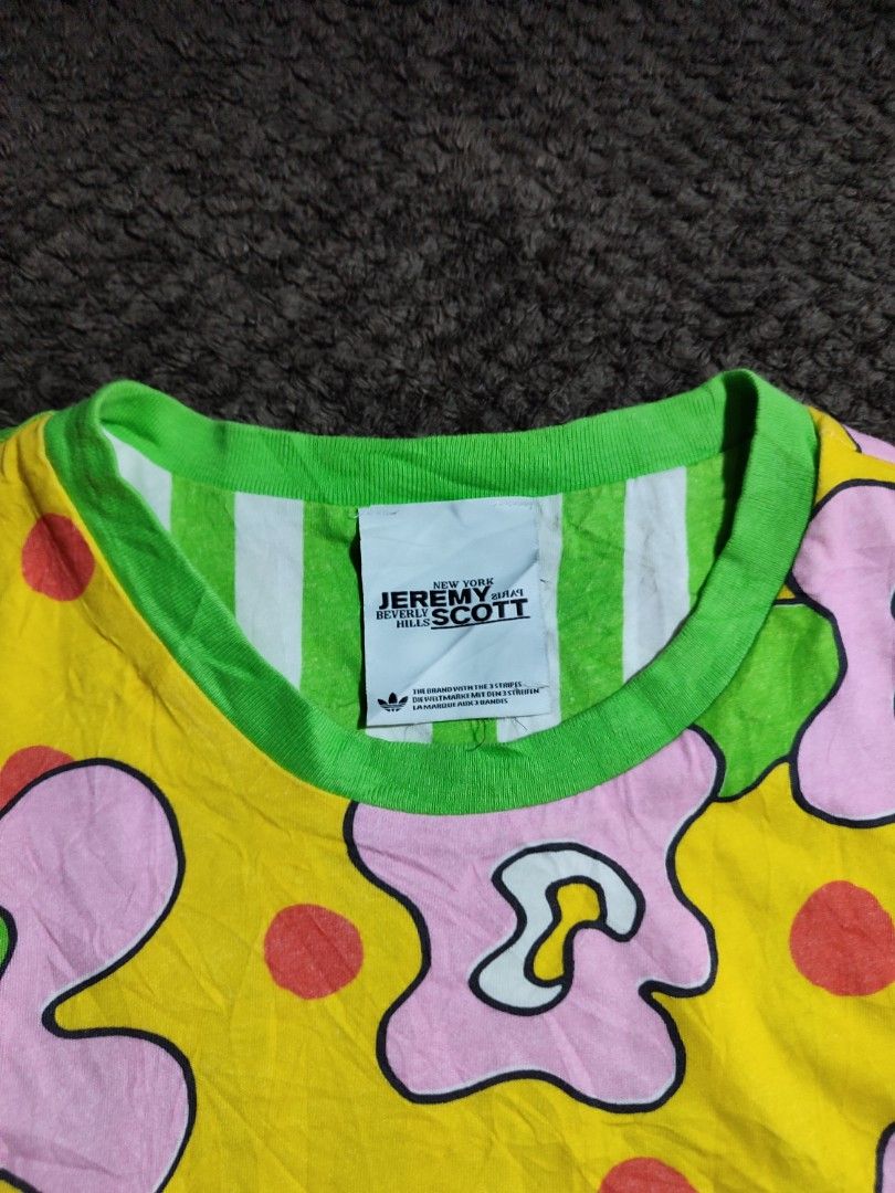JEREMY SCOTT X ADIDAS (Category: Tshirts & Polo Shirts ) located in Pagadian. Submitted by hidden_gems. (Listing ID 1463422337, Image 3). Description: L 26 W 20 NO ISSUE CUT WASH TAG AUTHENTIC.