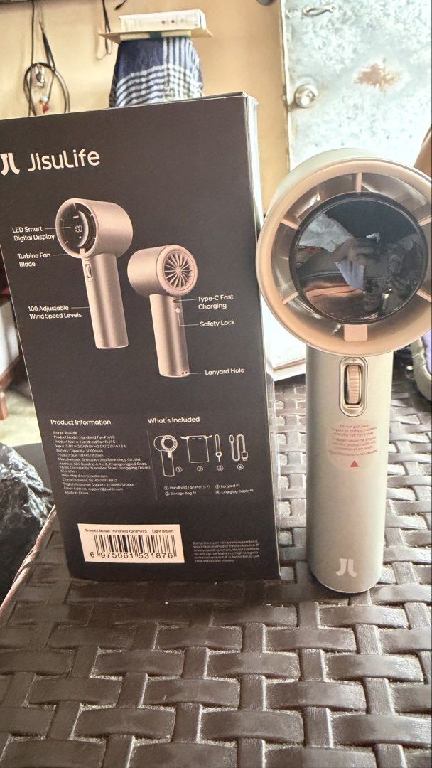 JISULIFE PRO 1 s (Category: Travel Essentials & Accessories) located in San Juan City. Submitted by dimple28 (Listing ID 1463406920, Image 2). Description: 📣 FOR SALE: JisuLife Pro 1S 5000mAh ✨ BRAND NEW & COMPLETE SET ✨ 🎁 Received as a gift, but I already have one, so letting this go. 💰 Selling Price: ₱2,000 only! 📦 Brand new, never used ✅ Complete set 🔋 5000mAh battery 💯 Guaranteed brand new Perfect for personal use or as a gift! 🎁 📩 PM