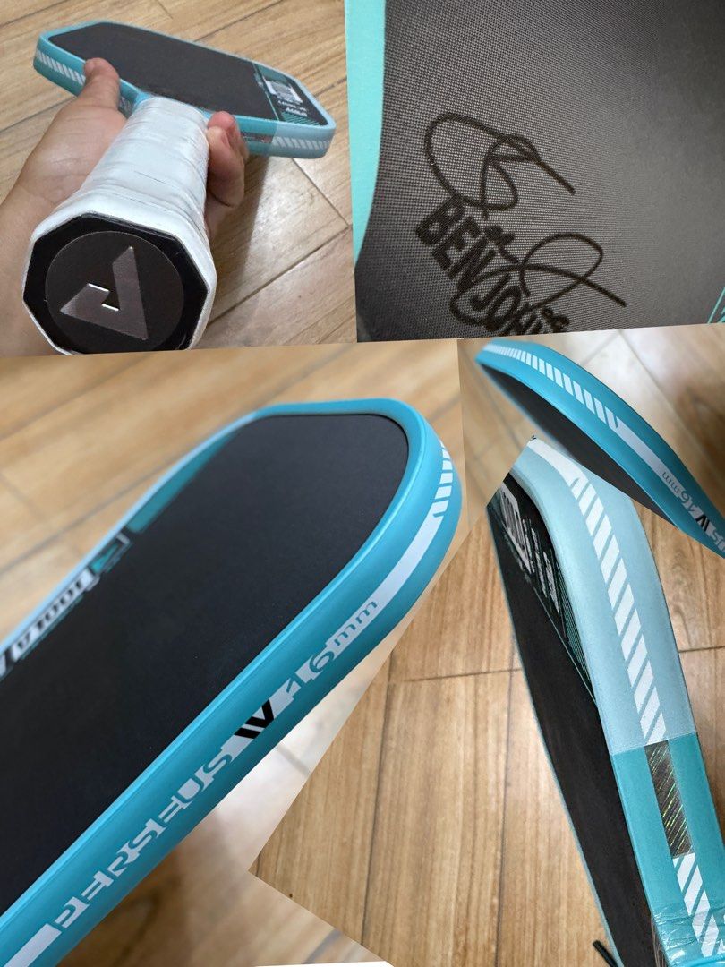 Joola Paddle (Category: Racket and Ball Sports) located in Taytay. Submitted by murahubblueapppage (Listing ID 1463424861, Image 2). Description: Beginner friendly paddles with 2 grip tapes 🫶🏽 Top grade Triple A premium quality- higher quality than OEM, powerful sweet spot area , same grit surface for enhanced ball spin, detailed markings, lightweight, feels and plays like the the real one. ✅ paddles imported from vietnam🇻🇳 Lalo na po pag di 