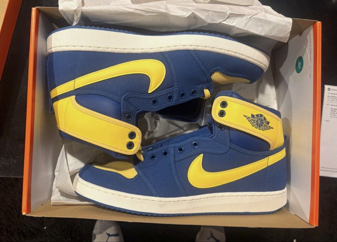 Jordan 1 KO (Chicago & Laney) (Category: Sneakers) located in Quezon City. Submitted by flametigerbluden (Listing ID 1463506130, Image 2). Description: Both Size 9 Chicago 8.5/10 (No box) Laney 9.5/10 like new (With box) 3.5k as a pack Free shipping within QC.