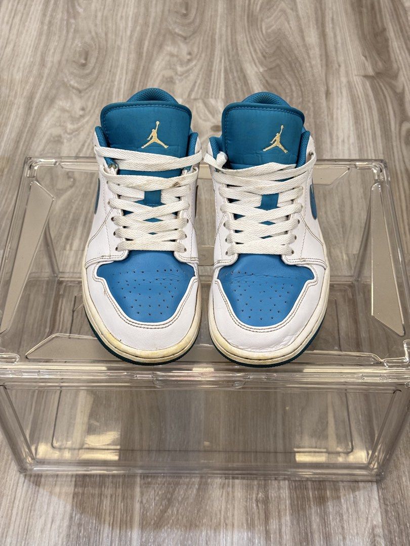 Jordan 1 Low Aquatone (Category: Casual Shoes) located in Manila. Submitted by silent_dosss (Listing ID 1463377270, Image 1). Description: .