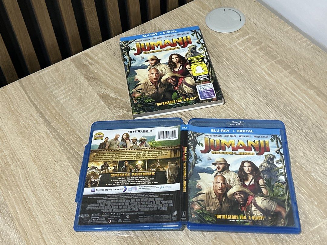 jumanji cds (Category: CDs & DVDs) located in Talisay. Submitted by artmeus (Listing ID 1463473869, Image 1). Description: untested po kasi wala na akong dvd player now but the last time nanood po ako nito okay panaman. payment first po thru cashg + shipping fee via jnt qt .