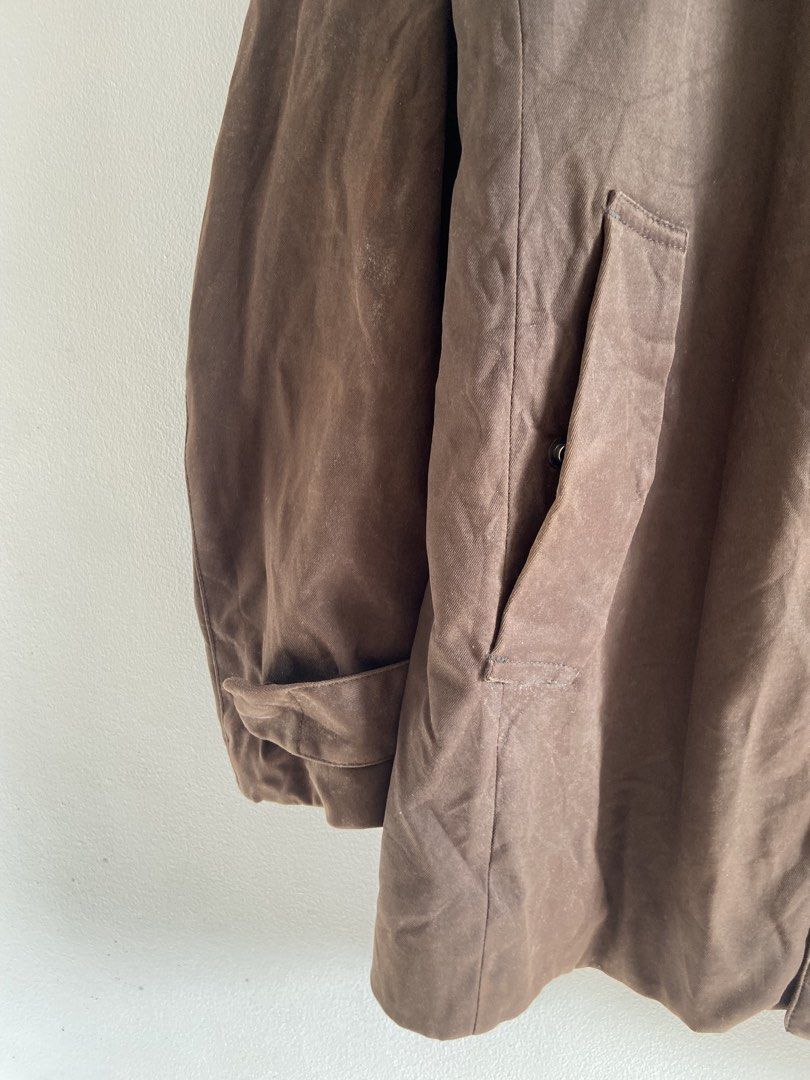 JUNMEN Trench Coat Jacket Collar (Category: Coats, Jackets and Outerwear) located in Angeles City. Submitted by eriellynnthrifts (Listing ID 1463453041, Image 3). Description: 22x30 L on tag Good Condition. See photo for details 410 Angeles City Pampanga.