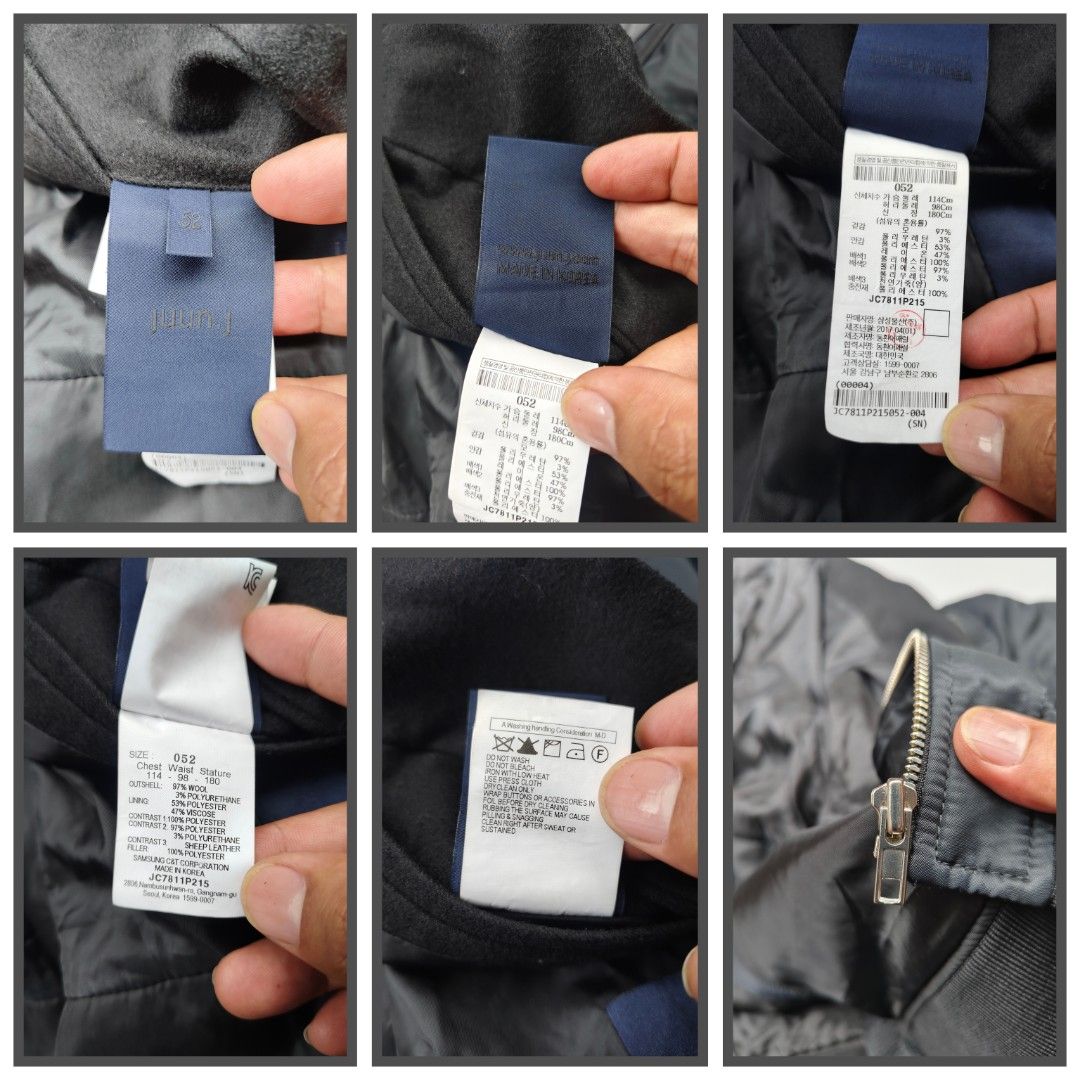 JUUN.J MA-1 docking wool (excellent to new) auth. (Category: Coats, Jackets and Outerwear) located in Baguio. Submitted by archival_thrifted.ph. (Listing ID 1463435545, Image 3). Description: FOR SALE ‼️ .JUUN.J MA-1 DOCKING WOOL BLAZER .💯 AUTHENTIC .EXCELLENT CONDITION .SIZE 52 ON .PHP 7500 PLUS SF .❌❌ COP/COD .MOP GCASH .COURIER J&T .BAGUIO AREA .DM FOR SURE BUYER TY.
