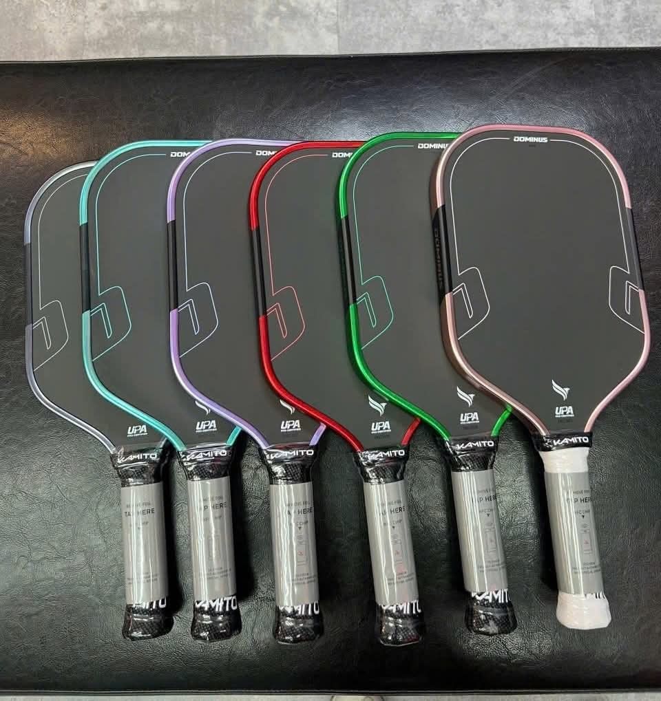 Kamito Dominus pickleball paddle (Category: Other Sports Equipment and Supplies) located in Quezon City. Submitted by bellemarketing (Listing ID 1463415380, Image 1). Description: Pickleball paddle for sale Kamito Dominus 16mm Available Colors: Pink Gray Teal Purple Red Green For pick up @ Q.C #pickleball #bellemarketing #pickleballislife #pickleballpaddle #PickleballCommunity #pickleballtournament #PickleballLife #dominuspaddle #kamitopaddle.