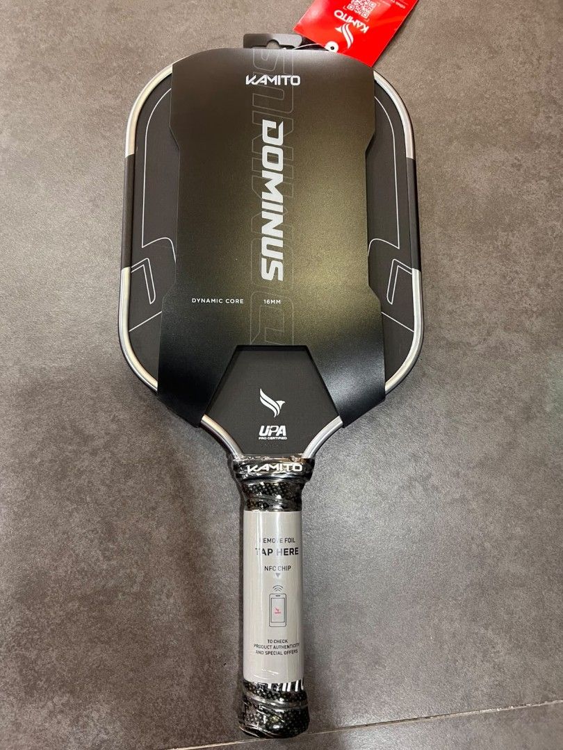 Kamito Dominus pickleball paddle (Category: Other Sports Equipment and Supplies) located in Quezon City. Submitted by bellemarketing (Listing ID 1463415380, Image 3). Description: Pickleball paddle for sale Kamito Dominus 16mm Available Colors: Pink Gray Teal Purple Red Green For pick up @ Q.C #pickleball #bellemarketing #pickleballislife #pickleballpaddle #PickleballCommunity #pickleballtournament #PickleballLife #dominuspaddle #kamitopaddle.