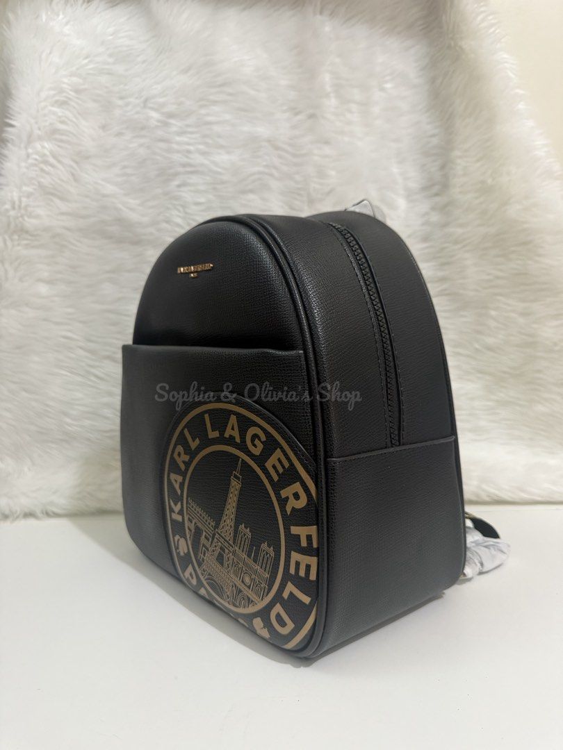 Karl Lagerfeld Medium Backpack Black (Category: Backpacks) located in Pasig City. Submitted by ellaandviashop (Listing ID 1463398645, Image 2). Description: 🇵🇭 On hand 🛵 ready to ship via lalamove/lbc 🇺🇸 Fresh arrivals 🆕 Orig and brand new .
