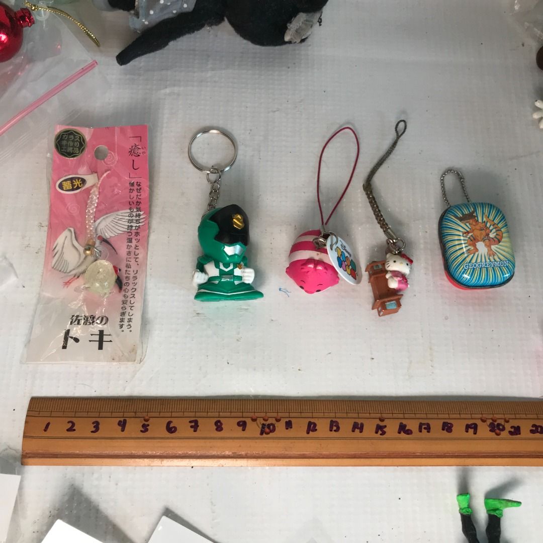 Keychain *130*each #5046 (Category: Character Goods) located in Malabon City. Submitted by mldg.surplus (Listing ID 1463351649, Image 2). Description: MLDG Surplus Reminder: •Expect minimal flaws such as stain, lint, scratches etc. •No reservation, we can accept your offer, but it doesn't mean that the item is reserved. •No other picture. All pictures are posted already. •Battery operated items does not included battery when purchased. •Some are 