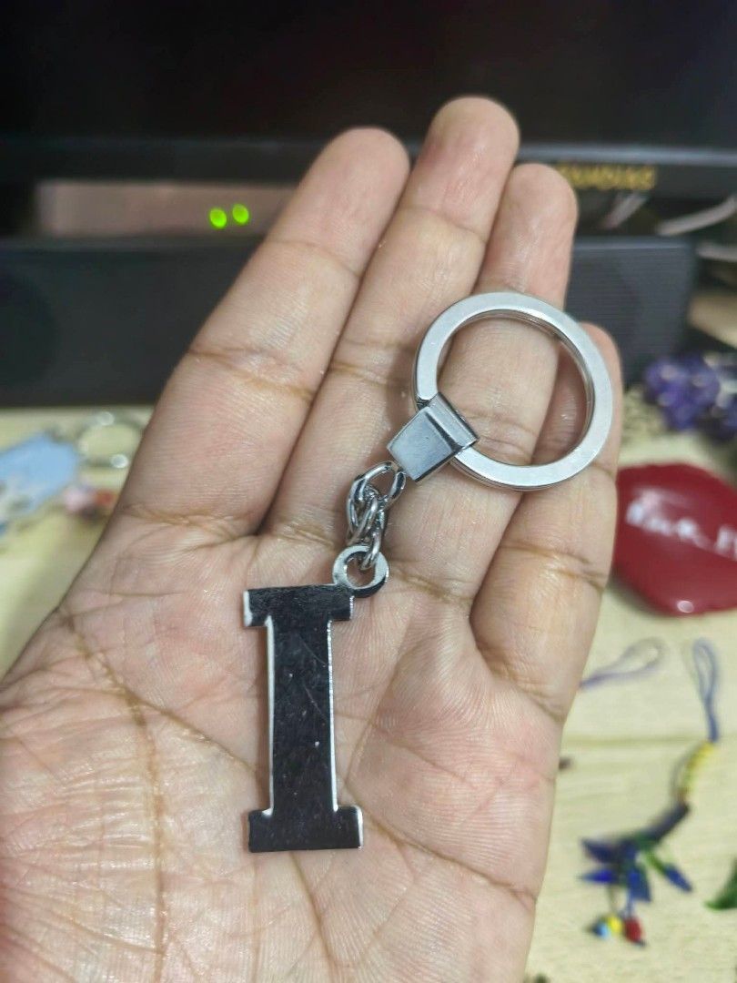 Keychain - "I" Metal Rhinestone (Category: Charms) located in Cebu City. Submitted by dudes_villanueva (Listing ID 1463358413, Image 3). Description: Keychain - "I" Metal Rhinestone 📌 In excellent condition.