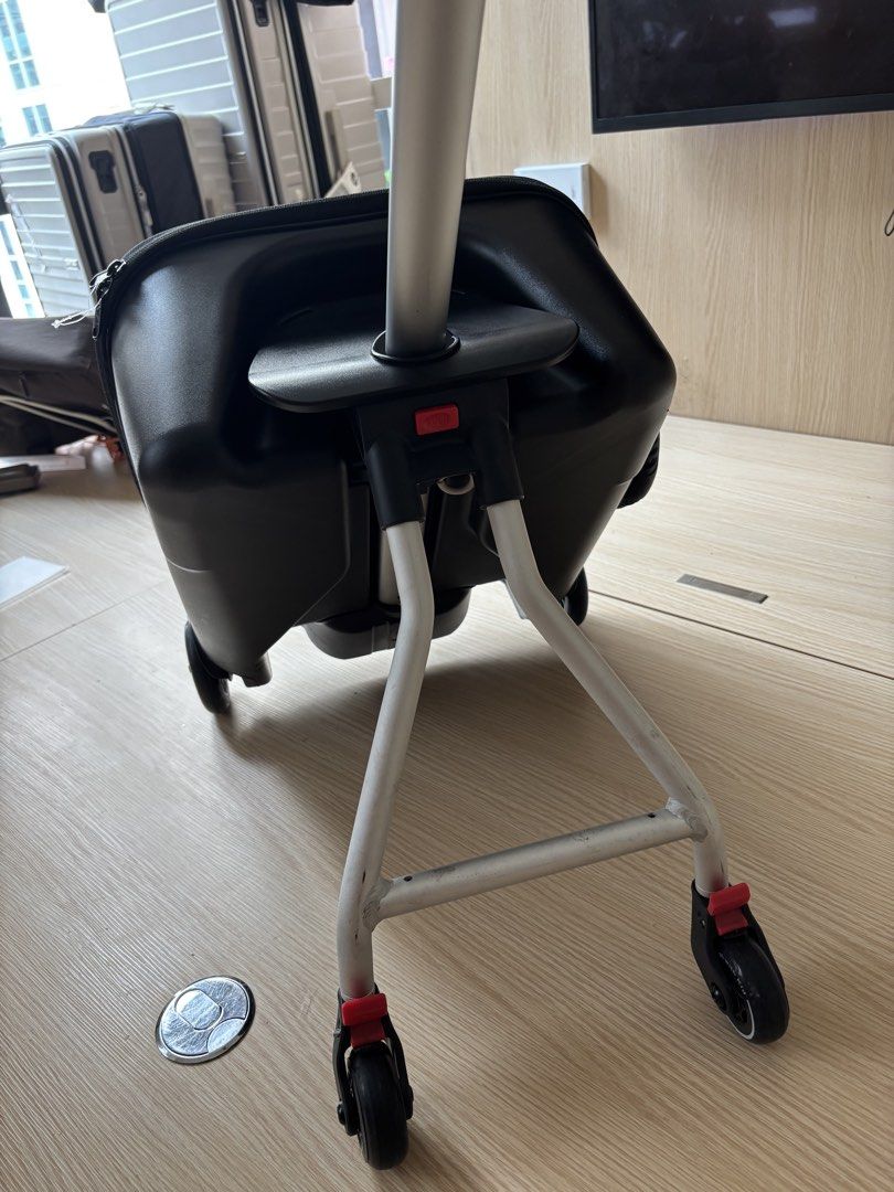 Kids Ride-on Suitcase with Seat (Category: Infant Playtime) located in Taguig. Submitted by Jenspreloveditems (Listing ID 1463353779, Image 2). Description: - Perfect for traveling with kids! - Built-in seat for your child to ride on. - TSA-approved lock for security. - Smooth-rolling wheels for easy maneuverability. - Adjustable handle for comfortable use. - Plenty of storage space inside. - Keeps children entertained and belongings organized..