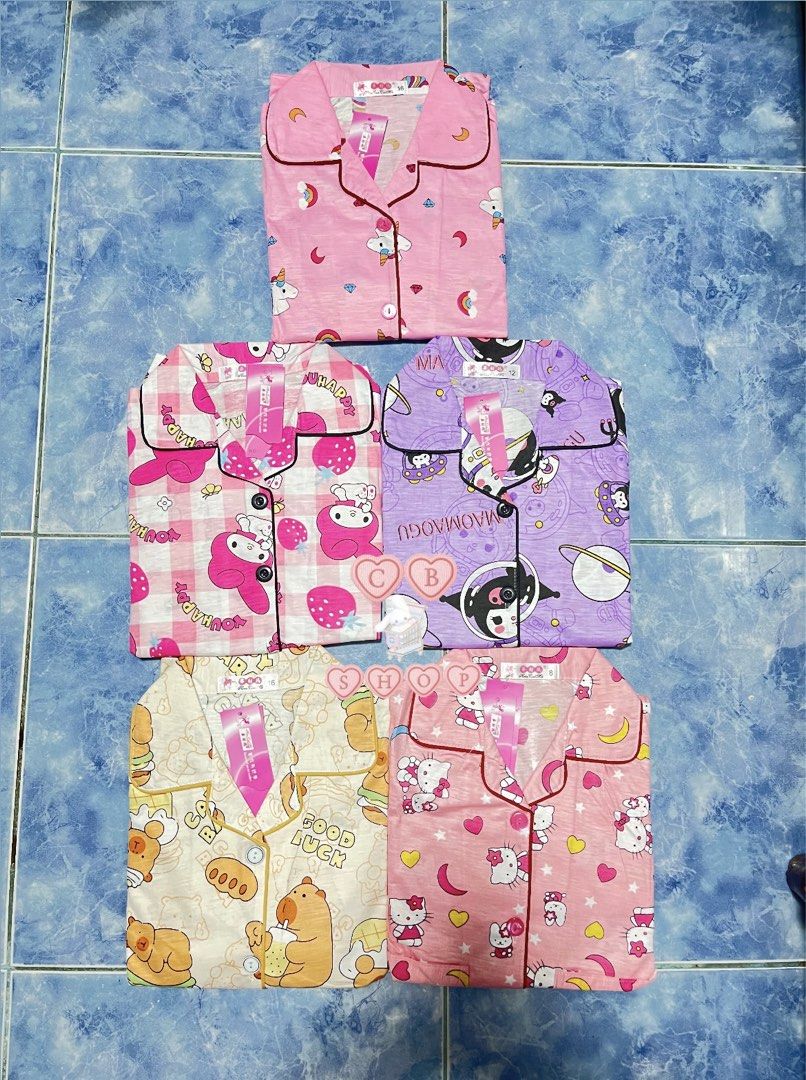 kids sleepwear terno pajama (Category: Babies & Kids Fashion) located in Manila. Submitted by bautistaclarice (Listing ID 1463440719, Image 1). Description: .