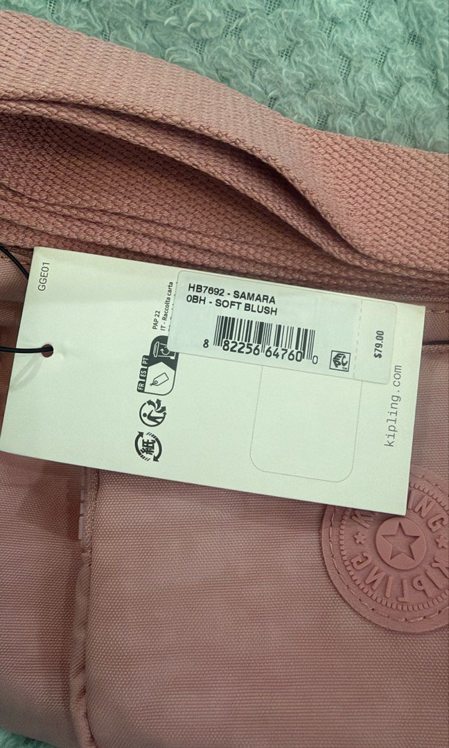Kipling Samara Soft Blush (Brandnew) (Category: Luxury Bags & Wallets) located in Las Pinas. Submitted by kcshoponline.ph (Listing ID 1463552501, Image 3). Description: .