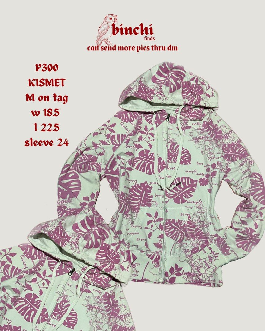 KISMET Y2K ZIP UP (Category: Coats, Jackets and Outerwear) located in Abulug. Submitted by binchifinds (Listing ID 1463331737, Image 1). Description: .
