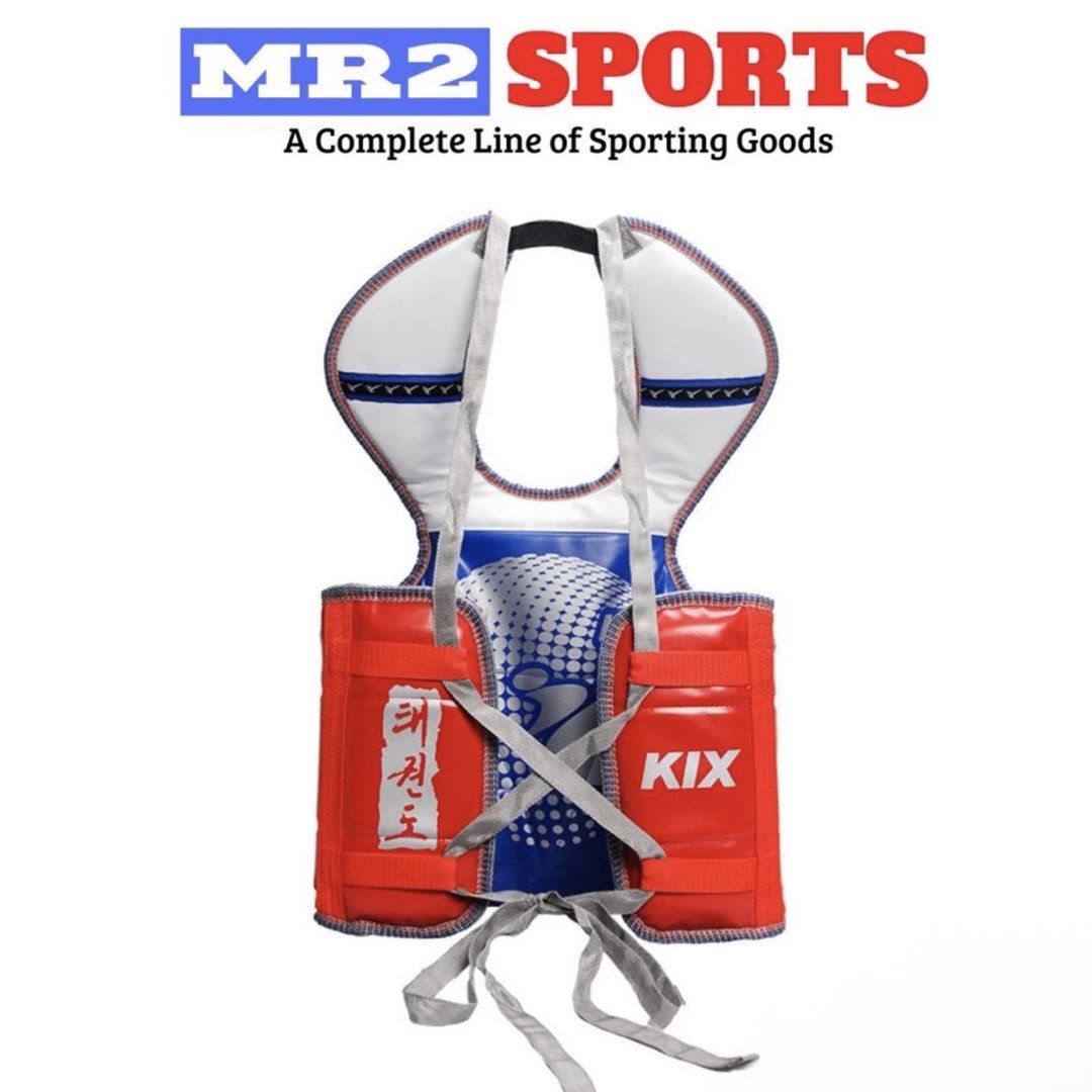 Kix Reversible Taekwondo Armor (Category: Other Sports Equipment and Supplies) located in Cabuyao City. Submitted by hyugaclan (Listing ID 1463412830, Image 3). Description: Bnew, size 2.