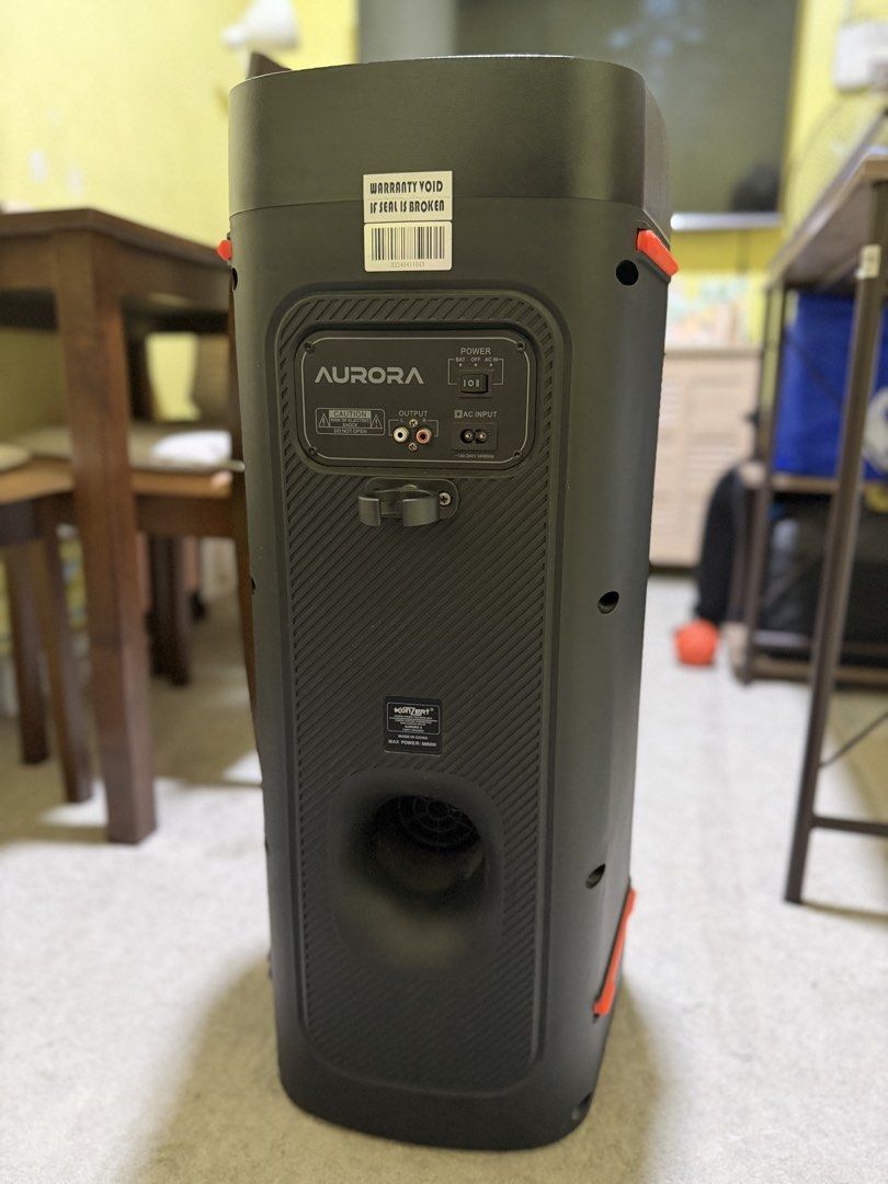 Konzert Aurora 8 Portable Party Speaker (Category: Soundbars, Speakers & Amplifiers) located in Caloocan City. Submitted by catwonrideul (Listing ID 1463385772, Image 3). Description: NEGOTIABLE. Bought for ₱13,499 last December 2025. - With kalawang sa lower right side pero does not affect naman. .