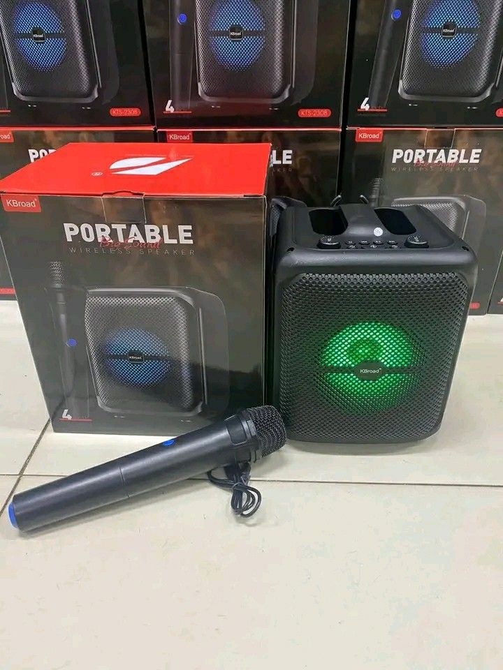 kts-2308 Bluetooth Speaker with wireless mic with fm mode (Category: Microphones) located in Manila. Submitted by wisecat_f7c143 (Listing ID 1463336053, Image 1). Description: BRAND NEW!!! kts-2308 Bluetooth Speaker with wireless mic with fm mode PM ME💖 COD tru lalamove.
