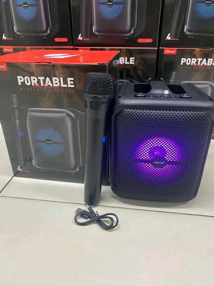 kts-2308 Bluetooth Speaker with wireless mic with fm mode (Category: Microphones) located in Manila. Submitted by wisecat_f7c143 (Listing ID 1463336053, Image 2). Description: BRAND NEW!!! kts-2308 Bluetooth Speaker with wireless mic with fm mode PM ME💖 COD tru lalamove.