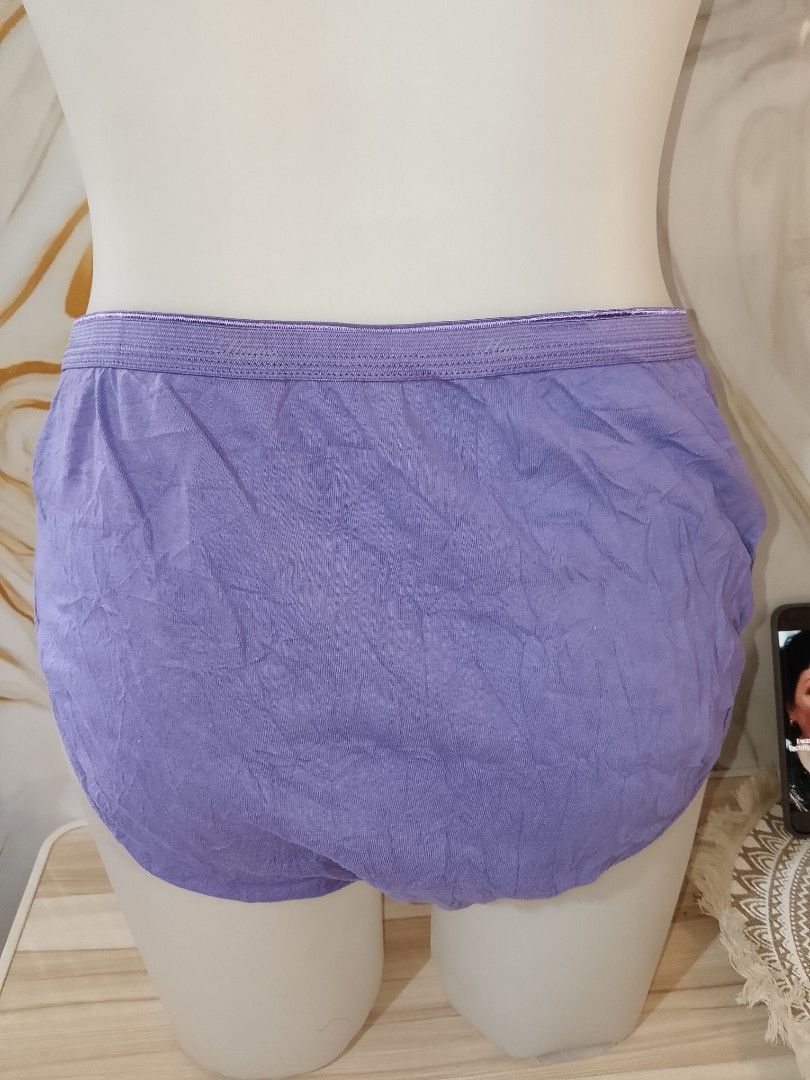 L: Hanes violet panty (Category: Undergarments & Loungewear) located in Manila. Submitted by truecrystal-1407 (Listing ID 1463344384, Image 3). Description: .