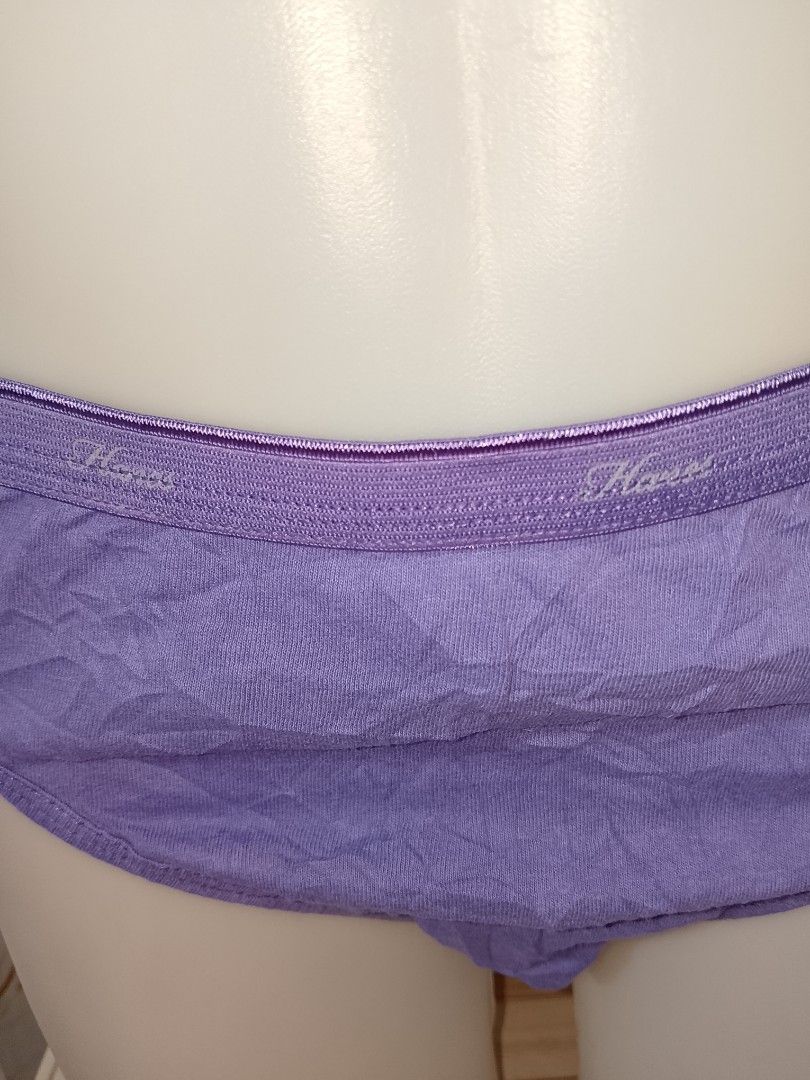 L: Hanes violet panty (Category: Undergarments & Loungewear) located in Manila. Submitted by truecrystal-1407 (Listing ID 1463344384, Image 2). Description: .