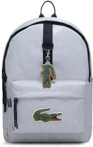 Lacoste Crocodile Backpack - Navy Blue or Grey (Category: Backpacks) located in Binan City. Submitted by lilypot018 (Listing ID 1463449869, Image 1). Description: - Authentic Lacoste backpack with iconic croc logo - Comes with a cute matching croc keychain - Available in stylish navy blue or light grey - Ample space for all your essentials - Ideal for school, work, or everyday adventures - Smooth-gliding zippers for easy access - Adjustable strap