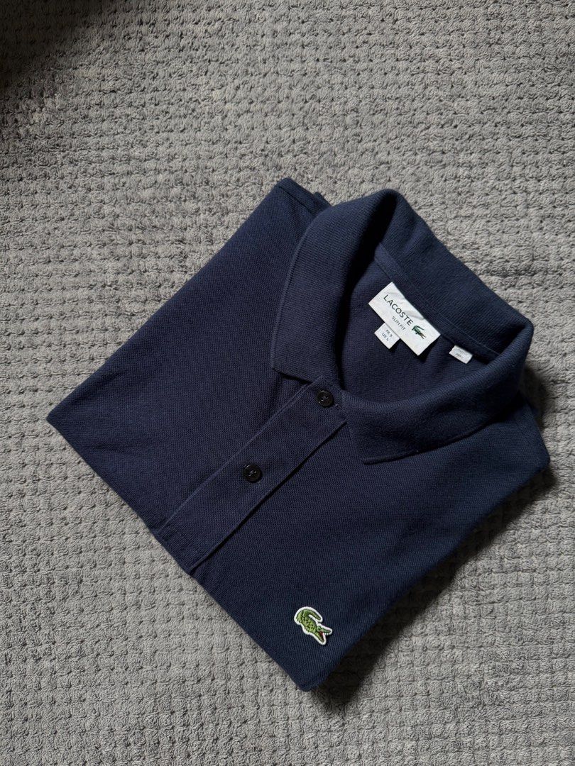 Lacoste Modern Tag (Navy Blue Regular Logo) (Category: Tshirts & Polo Shirts ) located in Davao. Submitted by _rtscollectionsdvo (Listing ID 1463369905, Image 2). Description: Lacoste Modern Tag (Navy Blue Regular Logo) Pristine Condition No Issue Dimes: 21 x 27 Color Rate: 9.8/10 Unli Vouch/VC with the item Davao city Can Ship Thru J&T Pm For Price📩 .