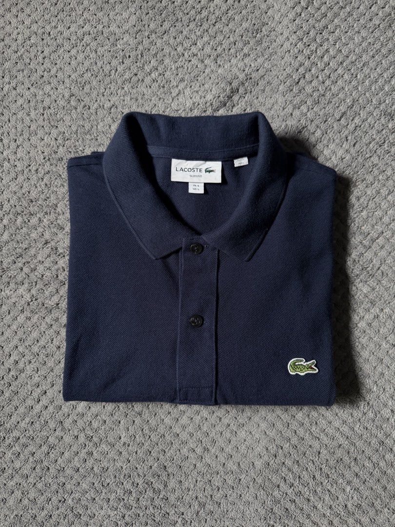 Lacoste Modern Tag (Navy Blue Regular Logo) (Category: Tshirts & Polo Shirts ) located in Davao. Submitted by _rtscollectionsdvo (Listing ID 1463369905, Image 1). Description: Lacoste Modern Tag (Navy Blue Regular Logo) Pristine Condition No Issue Dimes: 21 x 27 Color Rate: 9.8/10 Unli Vouch/VC with the item Davao city Can Ship Thru J&T Pm For Price📩 .