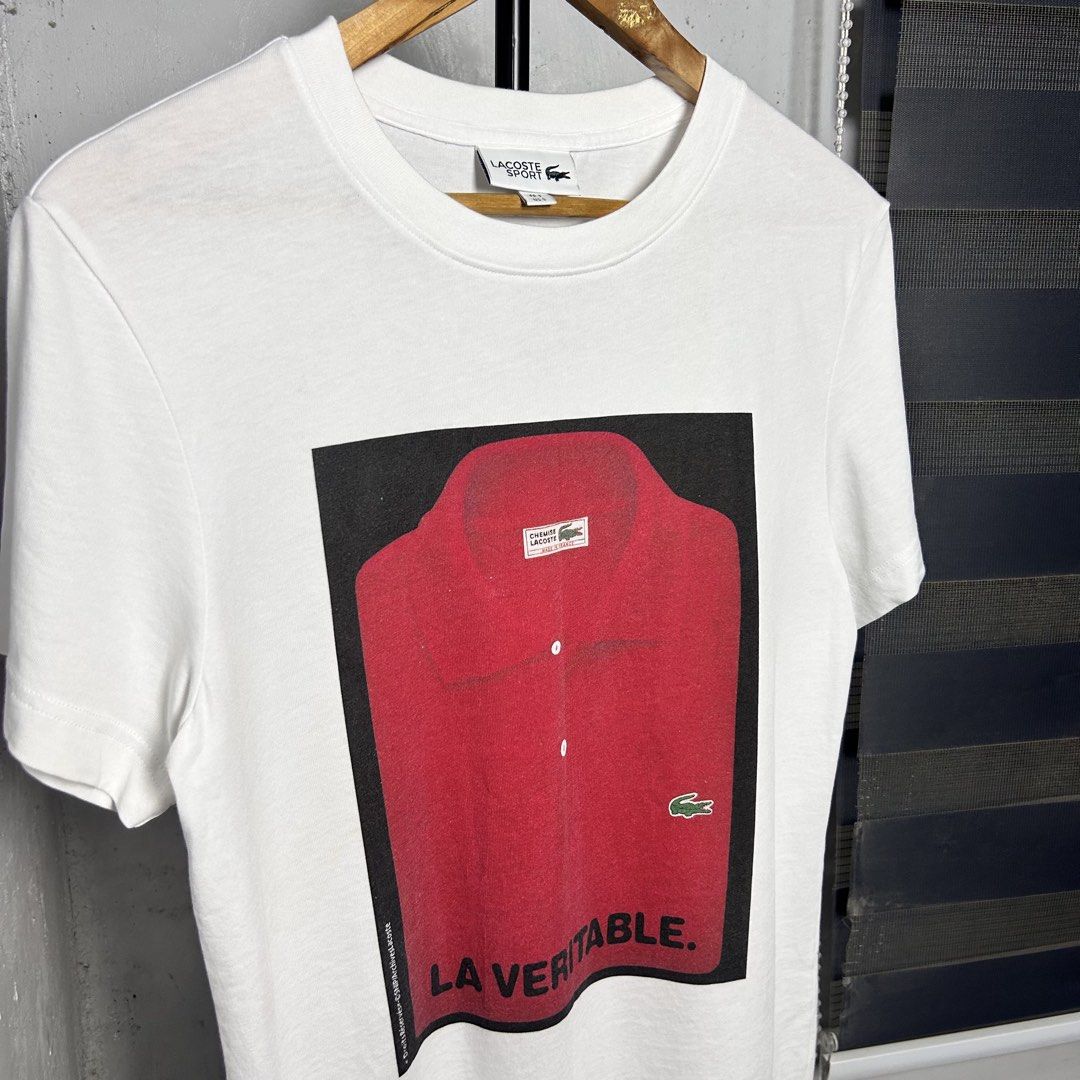 LACOSTE SPORT T-SHIRT (Category: Tshirts & Polo Shirts ) located in Bacolod City. Submitted by thrifth_to_the_gems (Listing ID 1463472913, Image 2). Description: LACOSTE SPORT T-SHIRT SIZE 3 SMALL ON TAG DIMES:18x26 ASNEW CONDITION 9.7/10 COLOR RATE AUTHENTIC/LEGIT NO ISSUE .