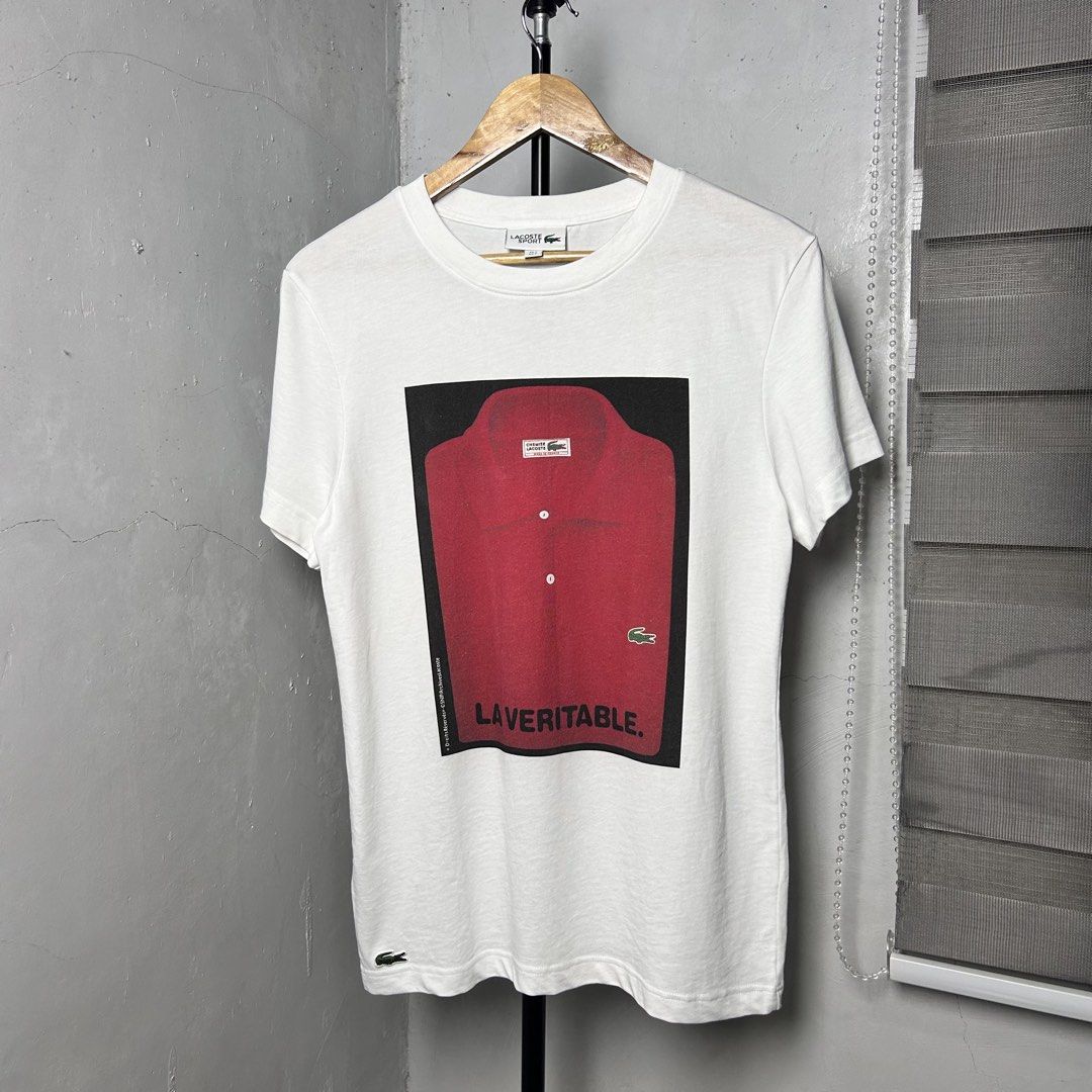 LACOSTE SPORT T-SHIRT (Category: Tshirts & Polo Shirts ) located in Bacolod City. Submitted by thrifth_to_the_gems (Listing ID 1463472913, Image 1). Description: LACOSTE SPORT T-SHIRT SIZE 3 SMALL ON TAG DIMES:18x26 ASNEW CONDITION 9.7/10 COLOR RATE AUTHENTIC/LEGIT NO ISSUE .