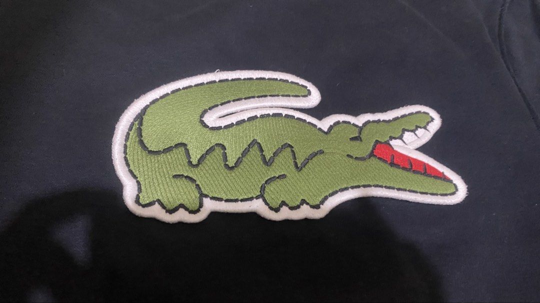 Lacoste sweatshirt big logo (Category: Announcements) located in Manila. Submitted by ventabols (Listing ID 1463410999, Image 2). Description: Almost new big logo lacoste sweatshirt Xl on tag best fit on large Black .