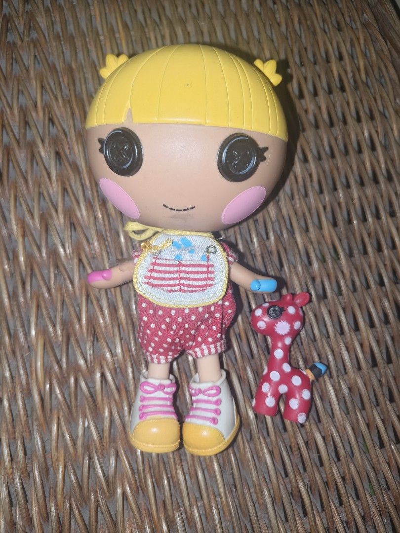 Lalaloopsy littles (Category: Kids Toys) located in Caloocan City. Submitted by cs.clickandshop (Listing ID 1463463967, Image 1). Description: over all is ok. except broken hip. what you see is what you get. loc: Caloocan north.