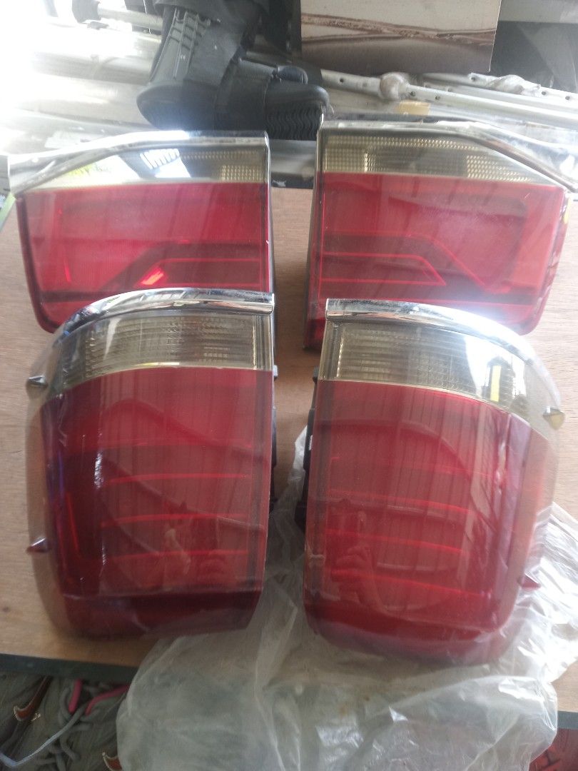 Land Cruiser Tail lights (Category: Lightings, Horns, and other Electrical Parts and Accessories) located in Makati City. Submitted by pardsroman (Listing ID 1463330962, Image 1). Description: MOP via BPI or gcash payment first before delivery no return no exchange. shipping at buyers expense.