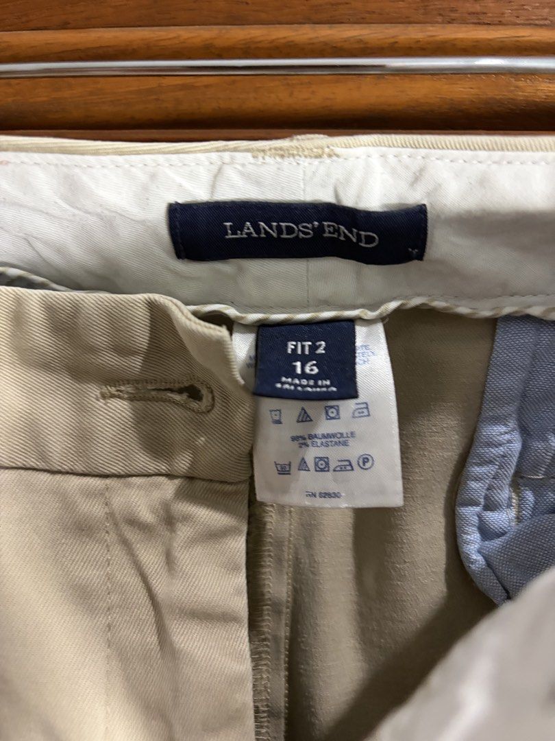 Lands' End Khaki Cropped Pants Size 16 (Category: Other Bottoms) located in Quezon City. Submitted by offload.rpl (Listing ID 1463380098, Image 2). Description: - Brand: Lands' End - Style: Khaki Cropped Pants - Size: 16 (fits like a 2) - Material: Cotton blend - Origin: Made in Sri Lanka - Features: Classic style, perfect for everyday wear, easy to pair with various tops..