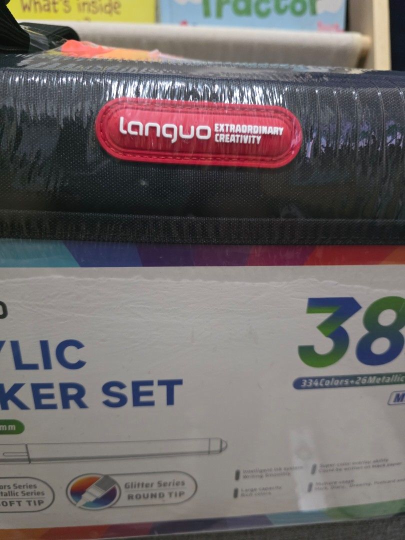 Languo Acrylic Markers with Bag 384pcs (Category: Art & Prints) located in Mandaluyong City. Submitted by kendykeyn (Listing ID 1463489588, Image 2). Description: Sealed and brand new. Lay-away/installment payment is accepted 🥰.