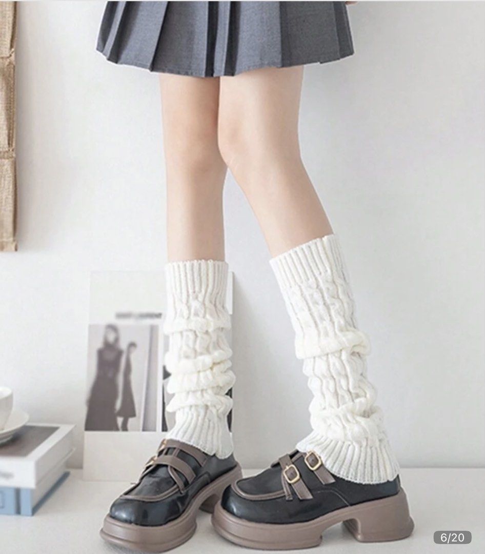 Leg Warmer in Cream (Category: Other Bottoms) located in Mandaluyong City. Submitted by shesellsseashells_bear (Listing ID 1463350241, Image 1). Description: .