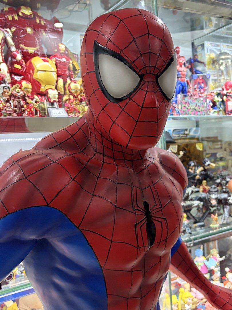 Lifesize spiderman 1:1 (Category: Figurines & Statues) located in Makati City. Submitted by tomypom (Listing ID 1463521198, Image 2). Description: Life size Spiderman 1:1 scale Lifesize statue See pictures for more details 99,999 no rush.