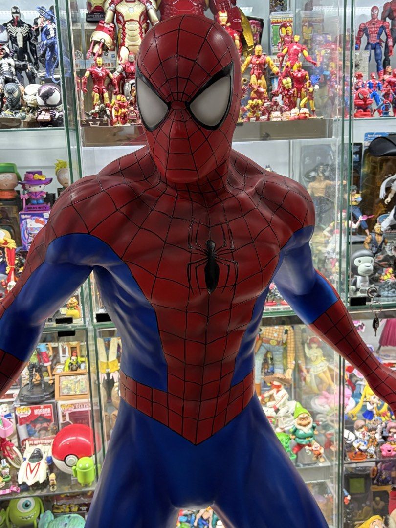 Lifesize spiderman 1:1 (Category: Figurines & Statues) located in Makati City. Submitted by tomypom (Listing ID 1463521198, Image 3). Description: Life size Spiderman 1:1 scale Lifesize statue See pictures for more details 99,999 no rush.