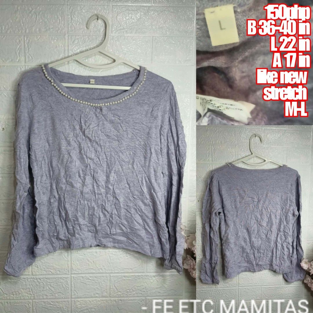 Lilac blouse ML (Category: Blouses) located in Santa Maria. Submitted by usbrands1987 (Listing ID 1463465432, Image 1). Description: .
