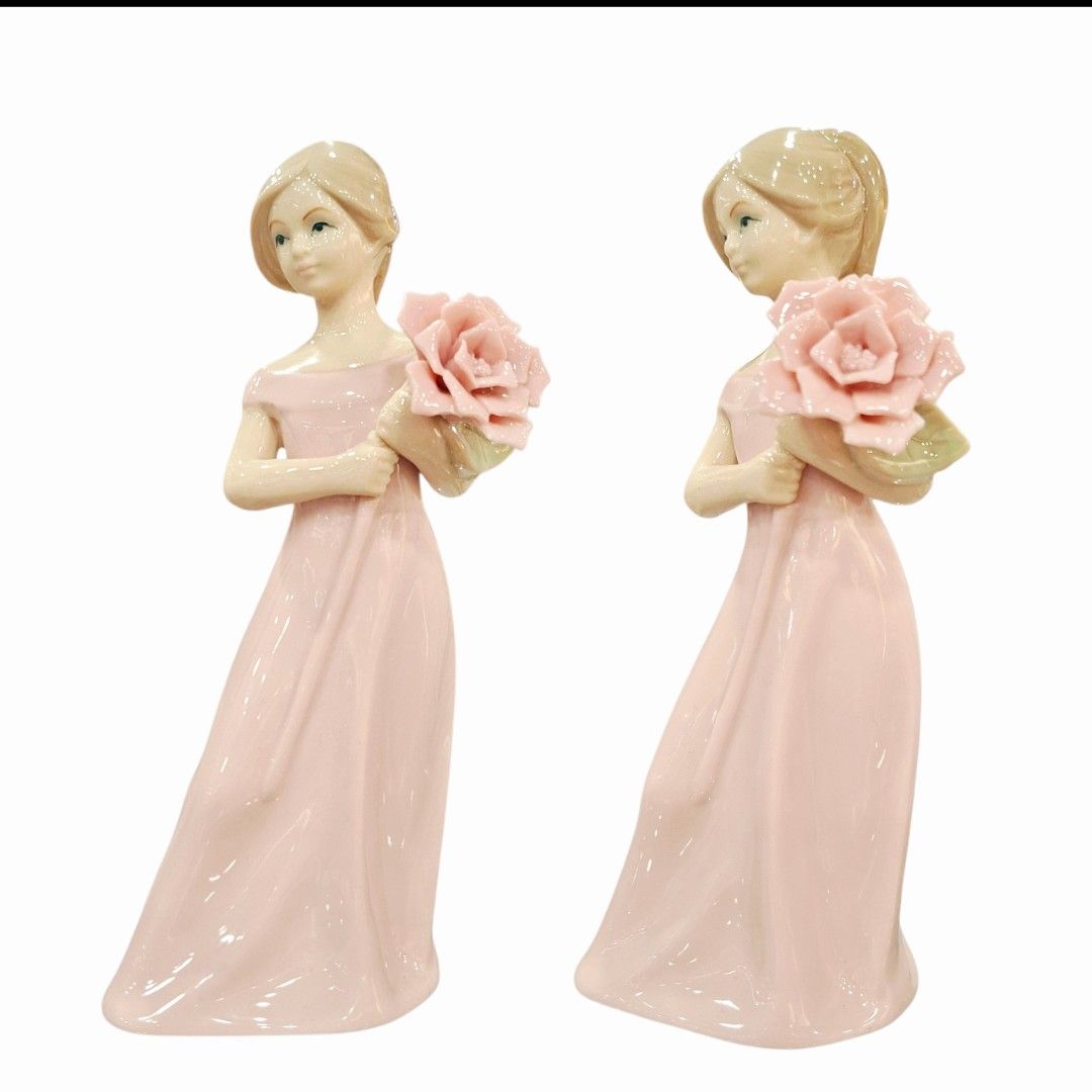 (Lladro Inspired) England Lady Figurine (Category: Other Home Decor) located in Cagayan de Oro. Submitted by langscloset (Listing ID 1463429961, Image 1). Description: like new condition. new arrival UK surplus items 🇬🇧 around 5-6inch tall. no backstamp. .